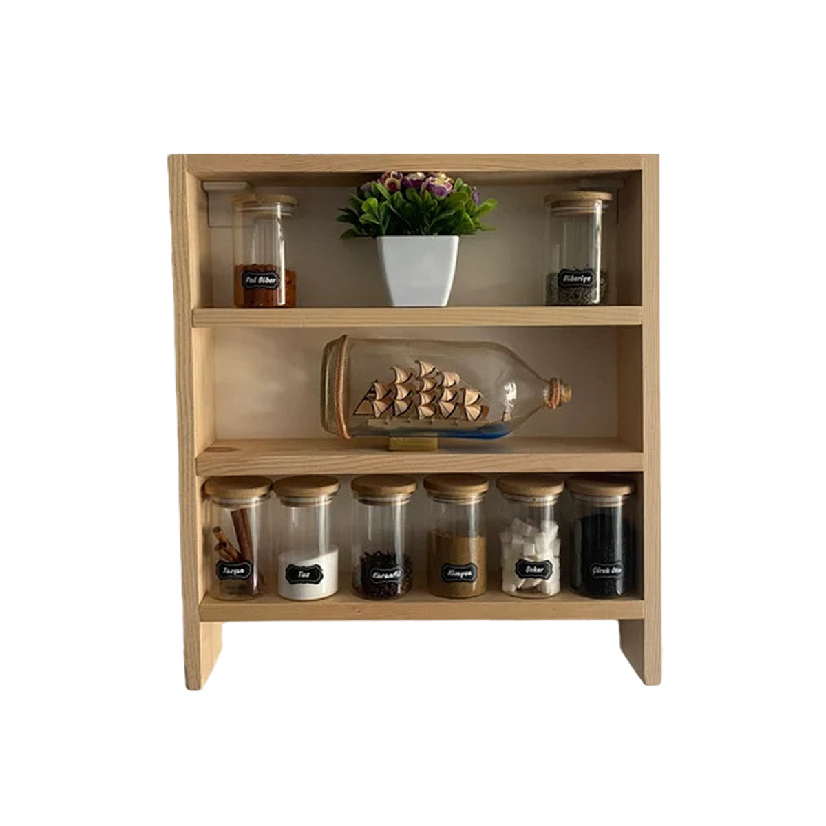 Kitchen Rack & Organizer Spice Rack & Container Organizer,