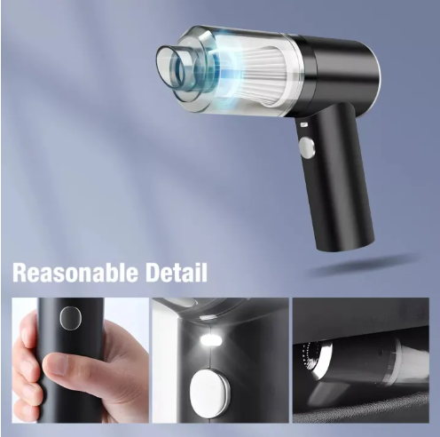3 in 1 Portable Vacum Cleaner Duster Blower Air Pump Wireless