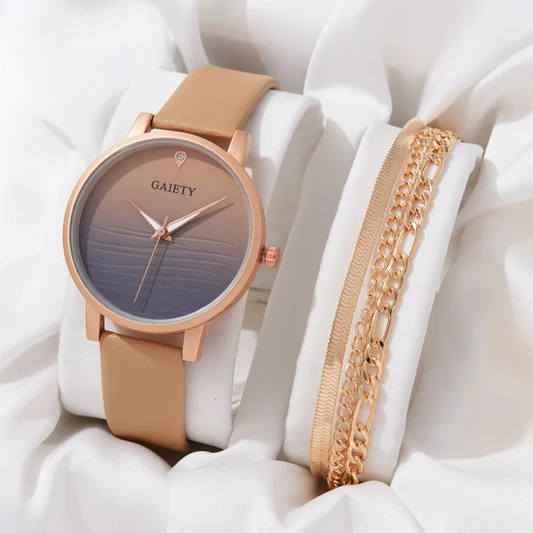 GAIETY Elegant Simplicity Ladies Dress Wristwatches Women