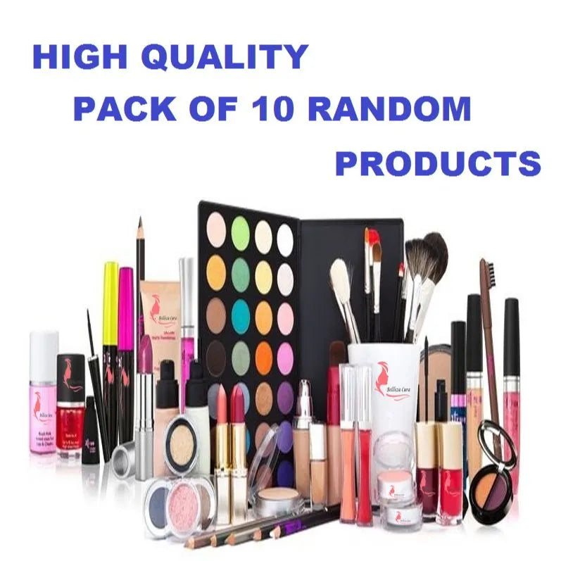 High Quality Wedding Makeup Set of 10 Daily Use / Party Wear Random Products
