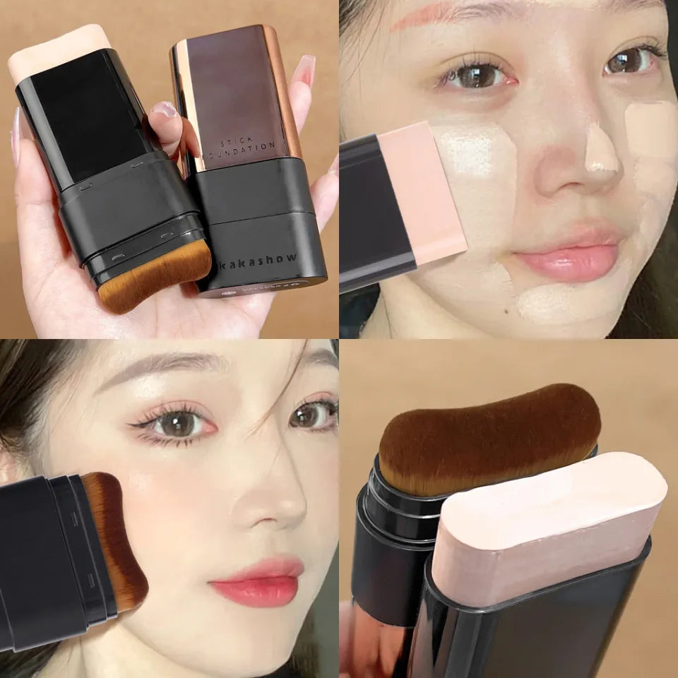 Korean Anti-Wrinkle Foundation 2 In 1 Waterproof Foundation Stick