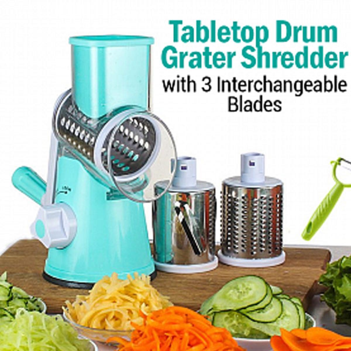 Manual Vegetable Cutter Slicer Round ,Grater,3 in1 Slicer,kadokash,