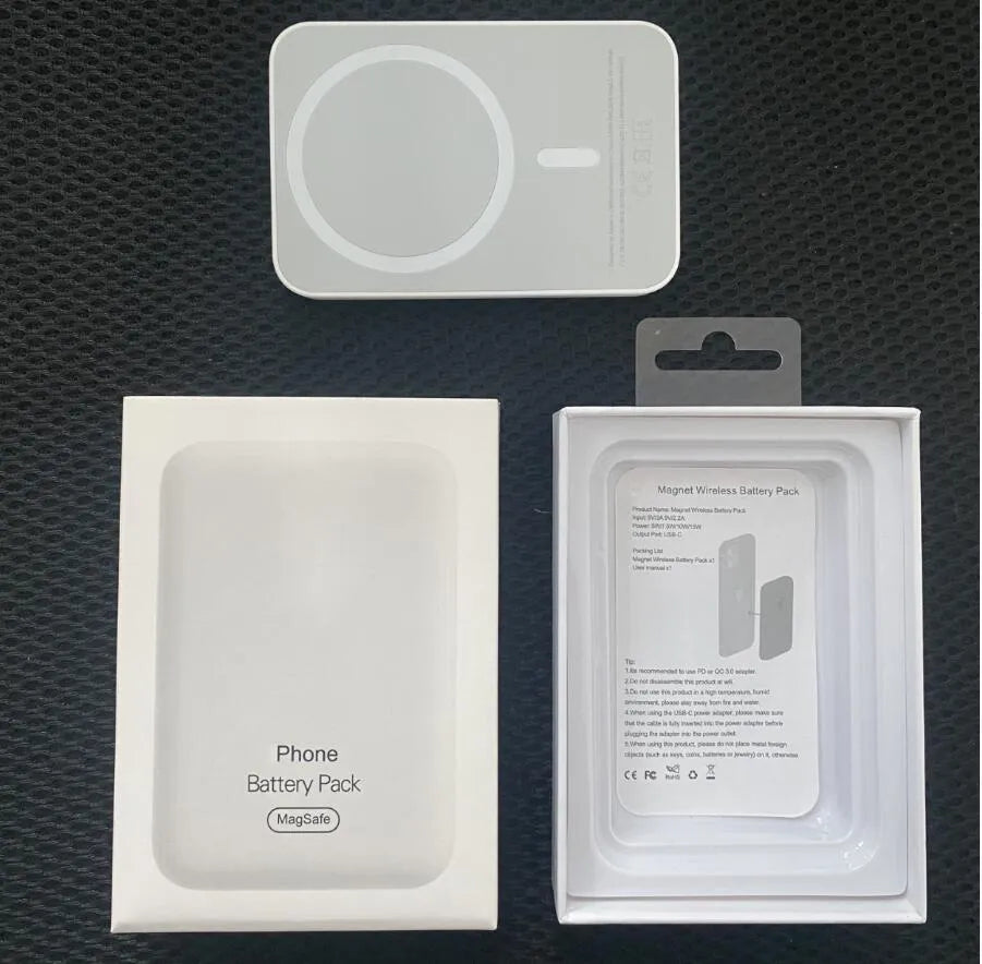 Apple Magsafe Wireless Power Bank for iPhone 5000mAh 20W Fast Charging