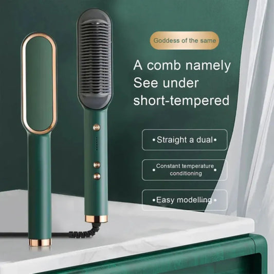 Professional Electric Hair Straightening Brush