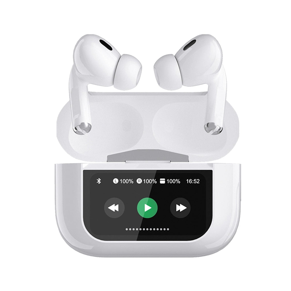 Latest_AirPods_Pro (2nd Generation) Titanium Wireless Earbuds, Bluetooth 5.0, High Quality Sound bass