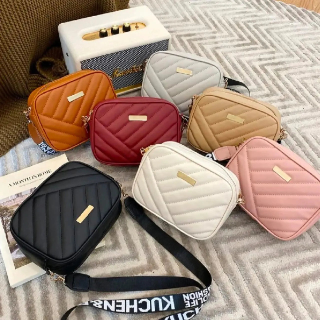 "Latest Design Leather Shoulder & Crossbody Bags for Girls & Women -