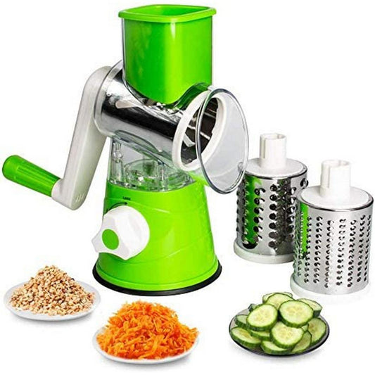Manual Vegetable Cutter Slicer Round ,Grater,3 in1 Slicer,kadokash,